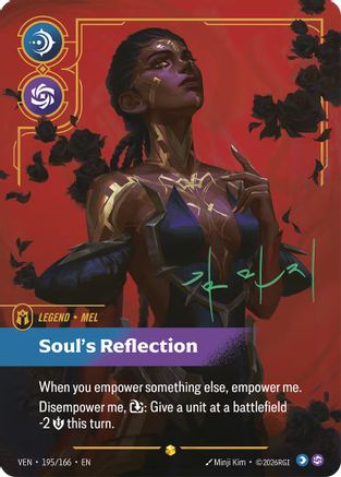(195*/166) Mel - Soul's Reflection (Signature) - Vendetta Foil