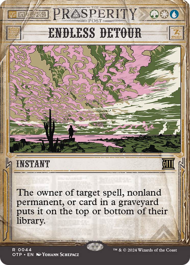 Endless Detour (Borderless)(OTP-044) - Breaking News: (Showcase)