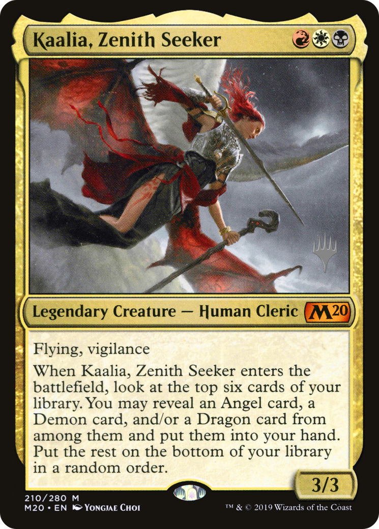 Kaalia, Zenith Seeker (PPM20-210) - Core Set 2020 Promos Foil (Promo Pack)