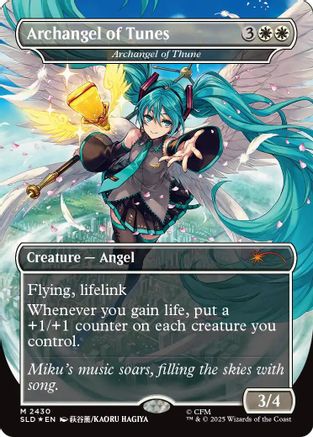 Archangel of Tunes - Archangel of Thune (SLD-2430) - Secret Lair Drop Series Foil