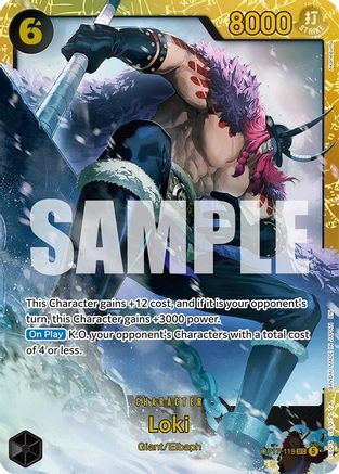 (OP17-119) Loki - The World's Strongest Warriors - Foil