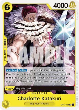 (OP17-103) Charlotte Katakuri - The World's Strongest Warriors - Normal