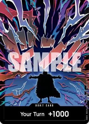 DON!! Card (Double Pack Set Vol. 12) (Rocks D. Xebec) - The World's Strongest Warriors - Foil