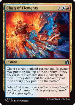 Clash of Elements (FRA-126) - Reality Fracture Foil