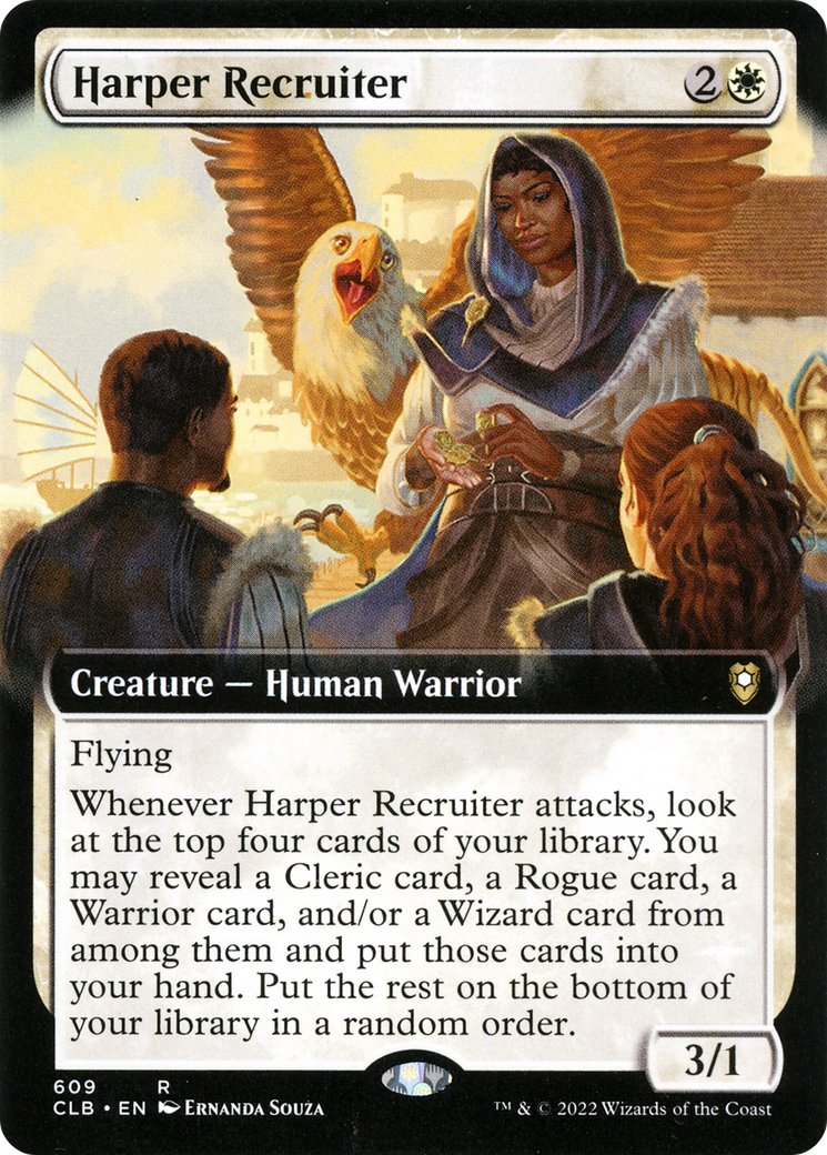 Harper Recruiter (CLB-609) - Commander Legends: Battle for Baldur's Gate: (Extended Art)