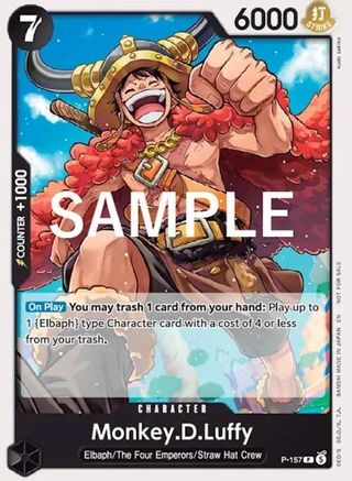 (P-157) Monkey.D.Luffy (Pirates Party 2026 Vol. 3) - One Piece Promotion Cards - Normal