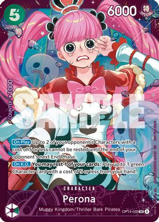 (OP14-033) Perona (Extra Grand Battle for Stores Fall 2026) - One Piece Promotion Cards - Foil