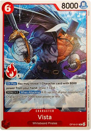 (OP16-011) Vista (Ace Deck) - Set Sail Deck Set - Normal