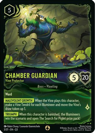 (003/37) Chamber Guardian - Vine Protector - Illumineer's Quest: The Great Hunny Rescue Normal