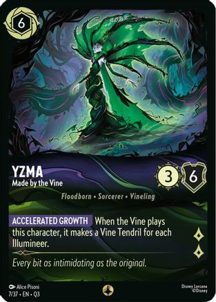 (007/37) Yzma - Made by the Vine - Illumineer's Quest: The Great Hunny Rescue Normal