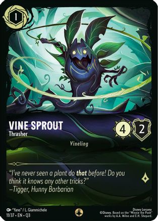 (011/37) Vine Sprout - Thrasher - Illumineer's Quest: The Great Hunny Rescue Normal