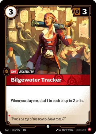 (003/167) Bilgewater Tracker - Radiance Foil