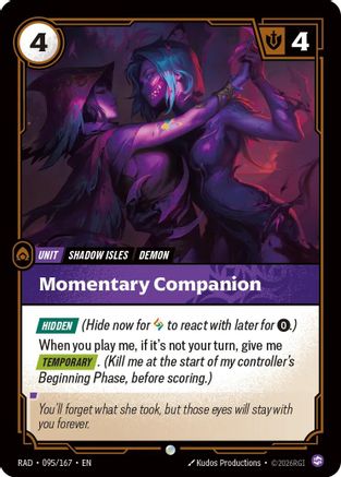 (095/167) Momentary Companion - Radiance Foil