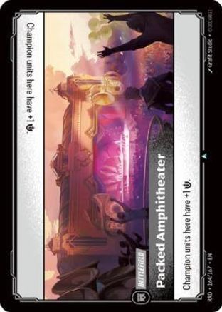 (164/167) Packed Amphitheater - Radiance Foil
