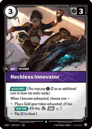 (105/167) Reckless Innovator - Radiance Foil