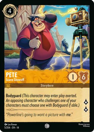 (005/204) Pete - Suave Showoff - Hyperia City Cold Foil