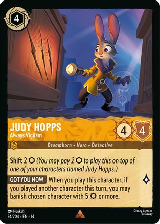 (024/204) Judy Hopps - Always Vigilant - Hyperia City Normal
