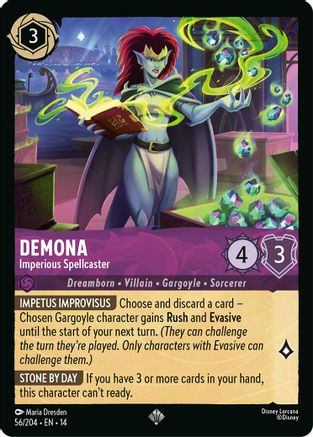 (056/204) Demona - Imperious Spellcaster - Hyperia City Normal