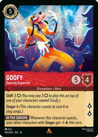 (105/204) Goofy - Dancing Superstar - Hyperia City Normal
