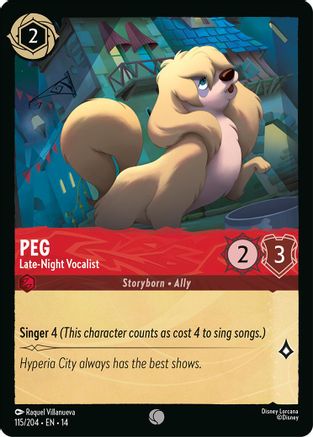 (115/204) Peg - Late-Night Vocalist - Hyperia City Normal