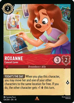 (124/204) Roxanne - Concert Lover - Hyperia City Cold Foil