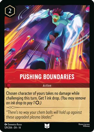 (129/204) Pushing Boundaries - Hyperia City Cold Foil