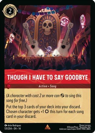 (131/204) Though I Have to Say Goodbye - Hyperia City Cold Foil