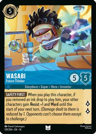 (139/204) Wasabi - Future Thinker - Hyperia City Cold Foil