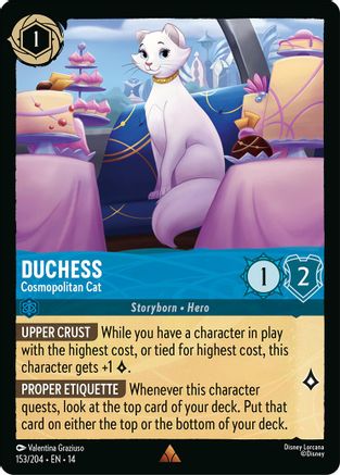 (153/204) Duchess - Cosmopolitan Cat - Hyperia City Normal