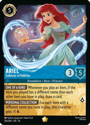 (156/204) Ariel - Collector of Oddities - Hyperia City Normal
