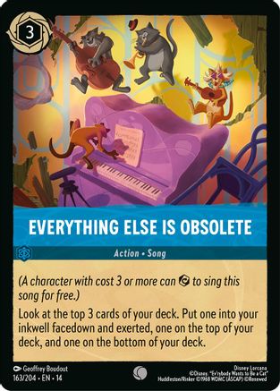 (163/204) Everything Else Is Obsolete - Hyperia City Cold Foil