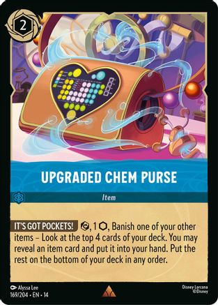 (169/204) Upgraded Chem Purse - Hyperia City Cold Foil