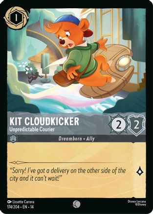 (174/204) Kit Cloudkicker - Unpredictable Courier - Hyperia City Normal