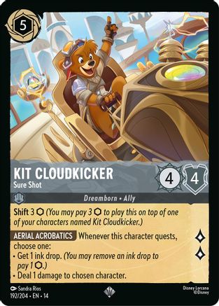 (192/204) Kit Cloudkicker - Sure Shot - Hyperia City Normal