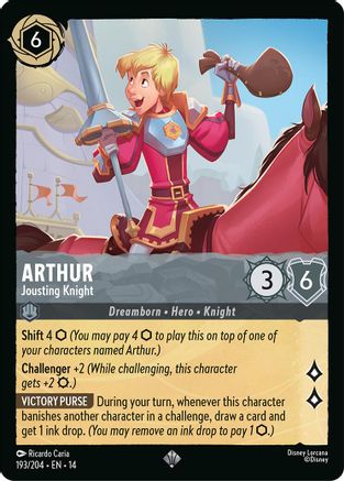 (193/204) Arthur - Jousting Knight - Hyperia City Normal