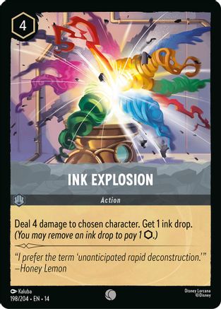 (198/204) Ink Explosion - Hyperia City Cold Foil