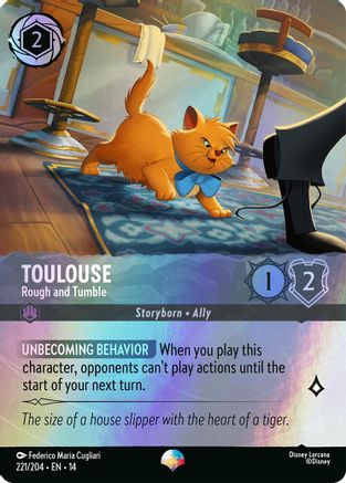 (221/204) Toulouse - Rough and Tumble (Epic) - Hyperia City Holofoil