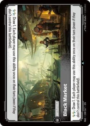 (158/167) Black Market - Radiance Foil