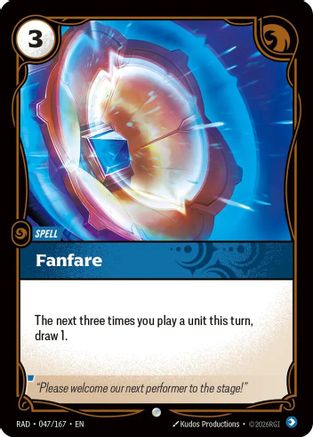 (047/167) Fanfare - Radiance Foil