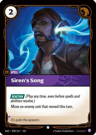 (098/167) Siren's Song - Radiance Foil
