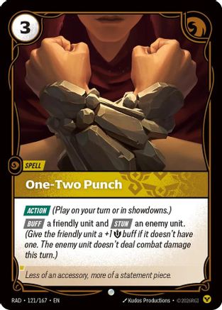 (121/167) One-Two Punch - Radiance Foil