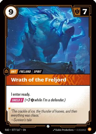 (077/167) Wrath of the Freljord - Radiance Foil