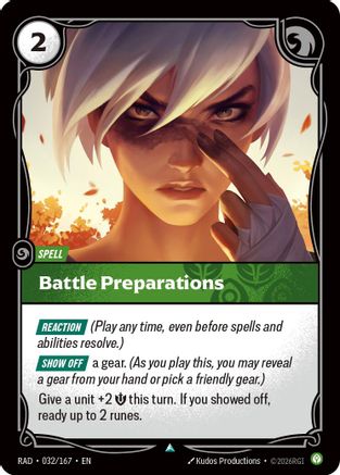 (032/167) Battle Preparations - Radiance