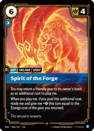 (066/167) Spirit of the Forge - Radiance Foil