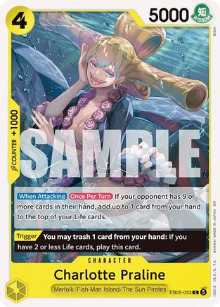 (EB05-053) Charlotte Praline - Extra Booster: One Piece Heroines Edition Vol. 2 - Normal
