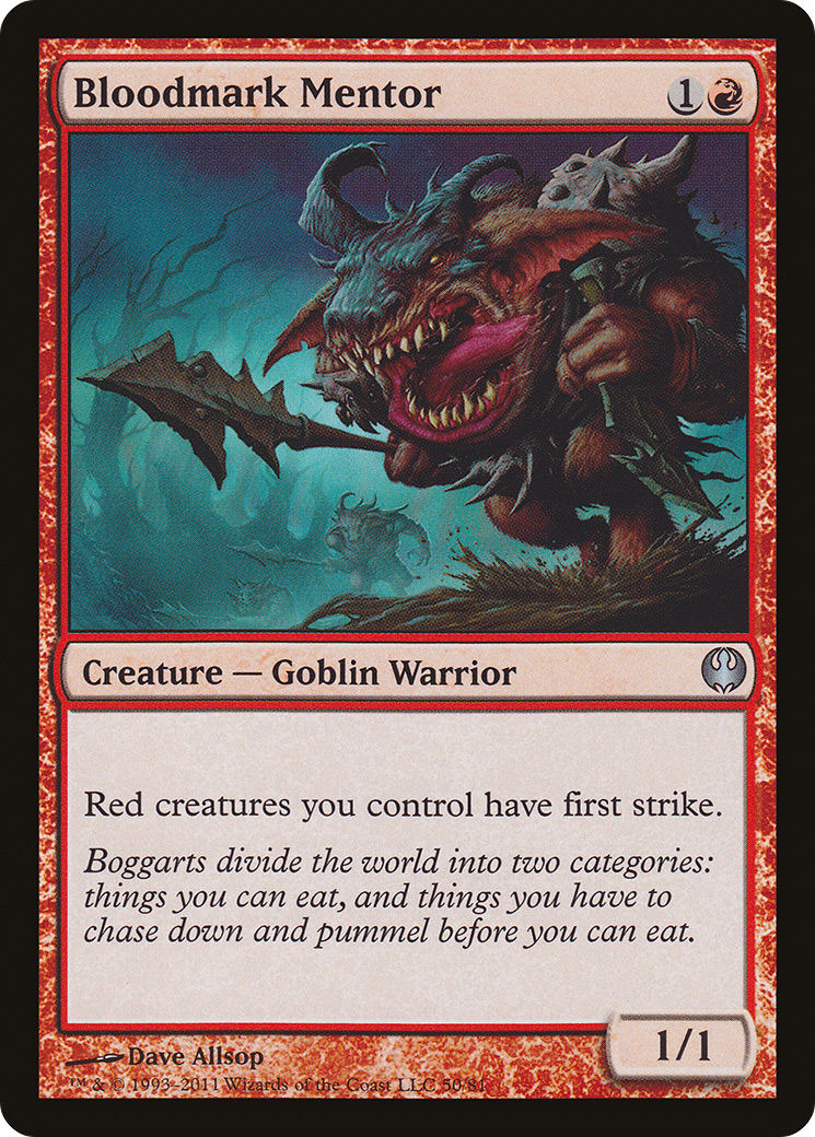 Bloodmark Mentor (DDG-050) - Duel Decks: Knights vs. Dragons