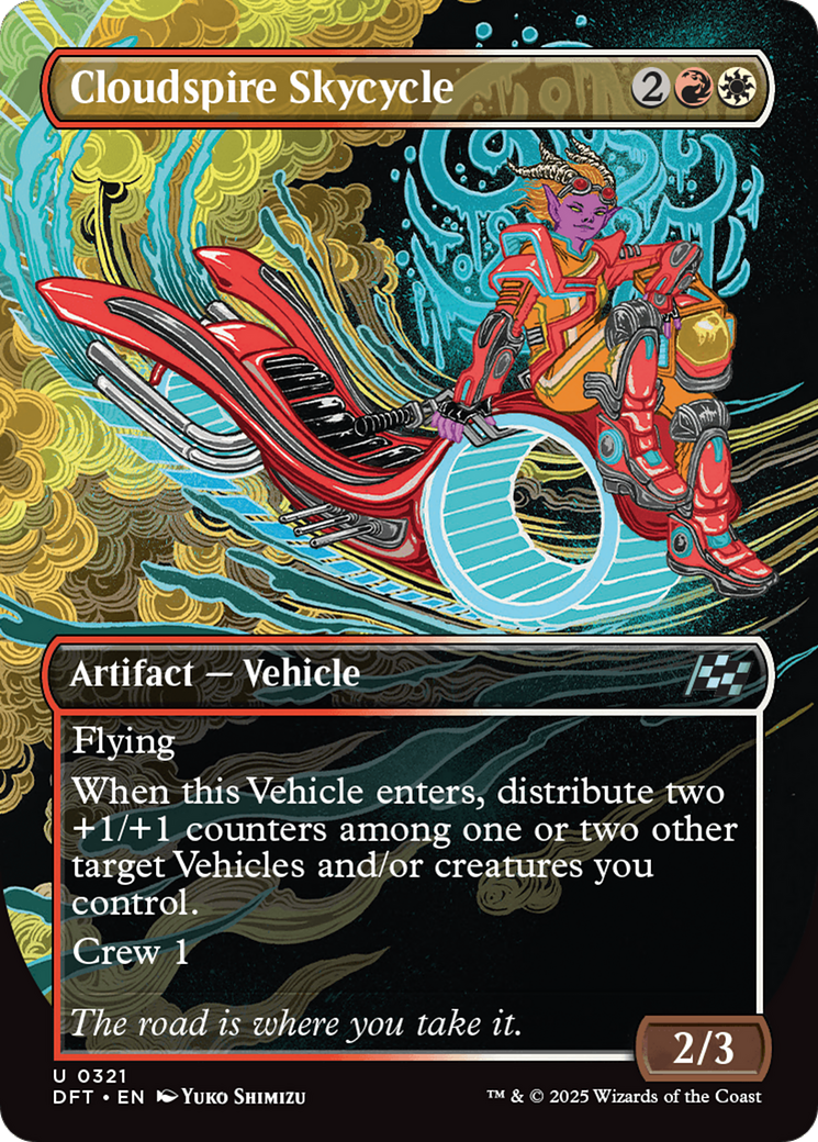 Cloudspire Skycycle (Borderless) (Borderless)(DFT-321) - Aetherdrift