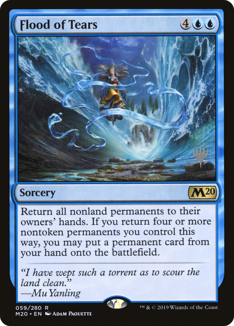 Flood of Tears (PPM20-59P) - Core Set 2020 Promos (Promo Pack)