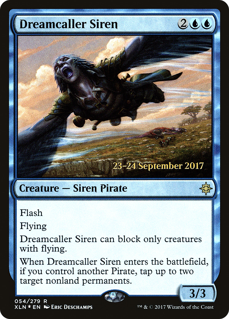 Dreamcaller Siren (PRE-54S) - Ixalan Promos (Prerelease) Foil