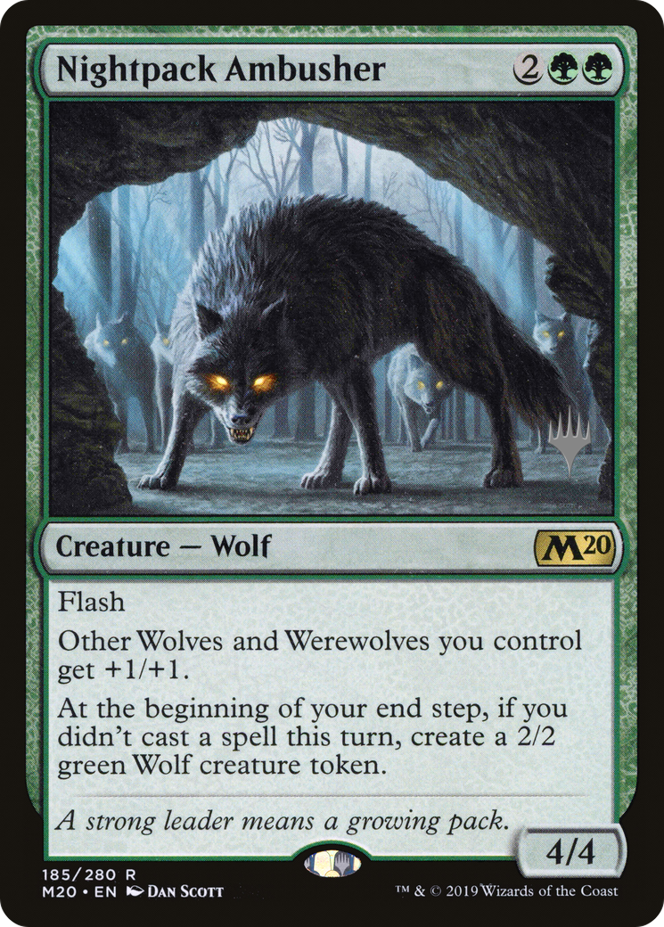 Nightpack Ambusher (PPM20-185P) - Core Set 2020 Promos (Promo Pack)